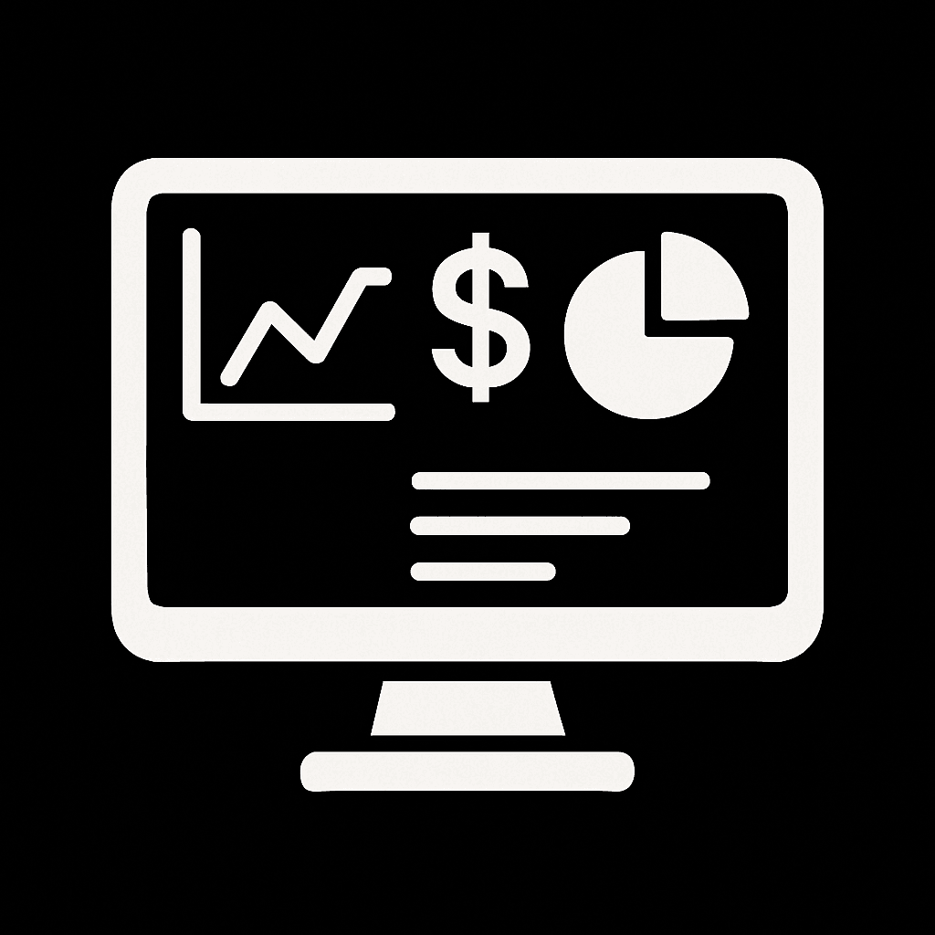 Live financial dashboards